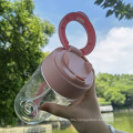 New Portable Automatic BPA Free Plastic Drinking Water Bottle Leakproof Electric Protein Shaker With Lid
